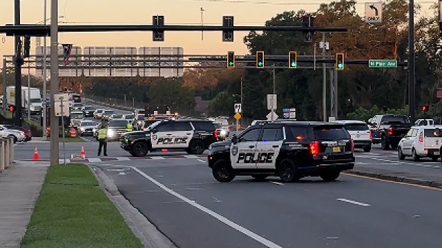 Crash involving pedestrian shuts down Silver Springs Boulevard in Ocala, police say