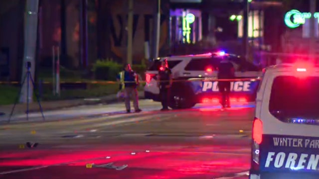 Crash shuts down stretch of Orlando Avenue in Winter Park