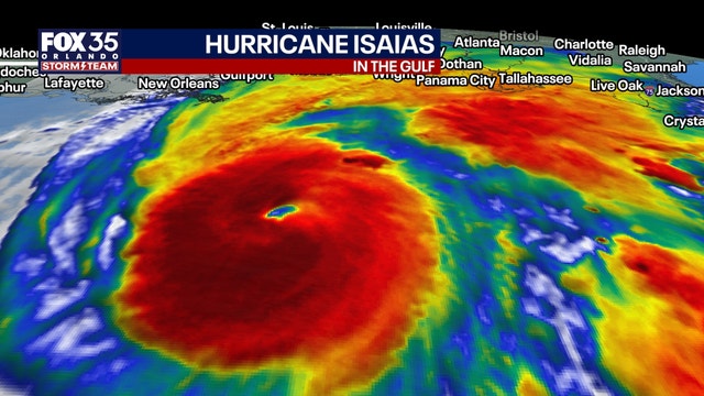 Hurricane Isaias expected to strengthen to Category 3 storm before landfall along Gulf Coast