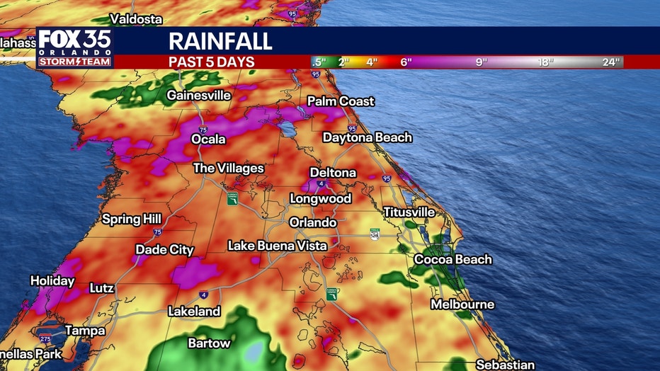 Orlando weather: Heavy rain, flooding concerns for Central Florida on ...