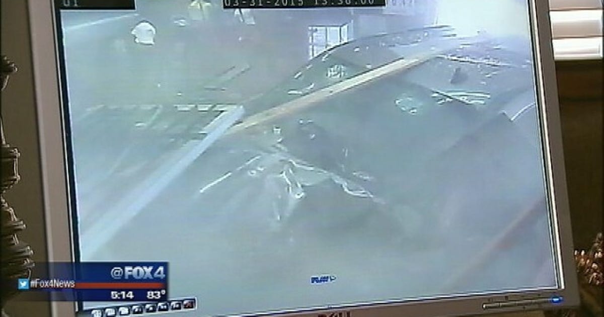 Surveillance video shows truck crashing into Ft. Worth store | FOX 4 ...
