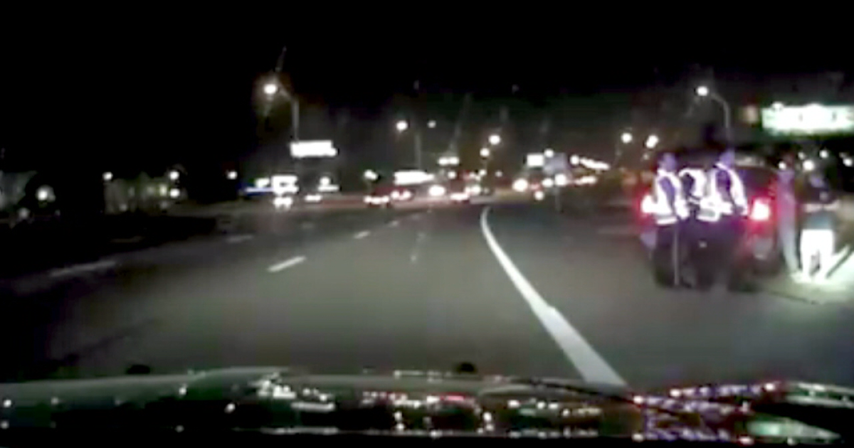 VIDEO: Drunken driver nearly hits Forest Hill officers | FOX 4 Dallas ...