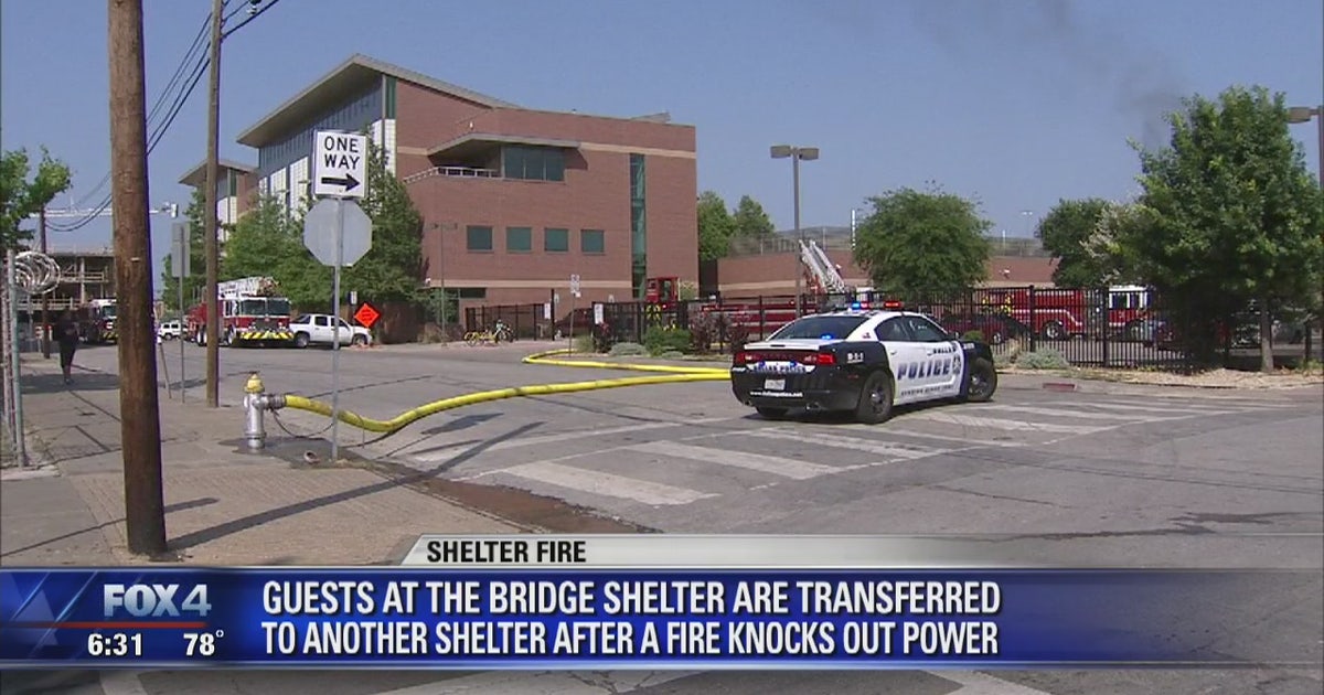 Fire knocks out power at Dallas homeless shelter | FOX 4 Dallas-Fort Worth