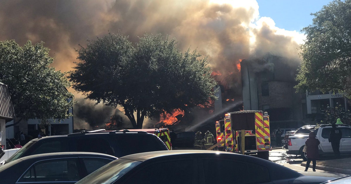 Dallas condominiums destroyed in massive fire | FOX 4 Dallas-Fort Worth