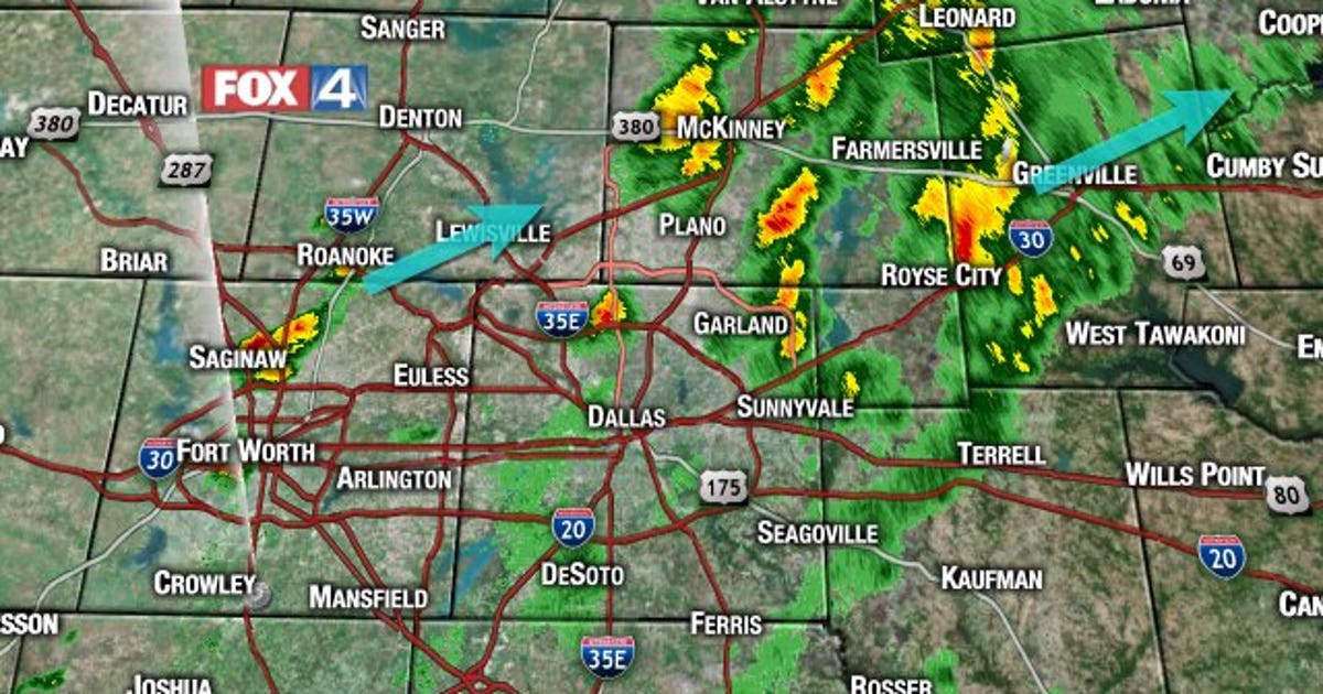 Parts of North Texas will get another round of storms | FOX 4 Dallas ...
