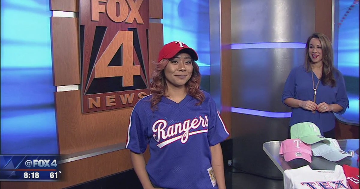 Texas Rangers Field Reporter Game day fashion before Rangers opening day | FOX 4 Dallas-Fort Worth