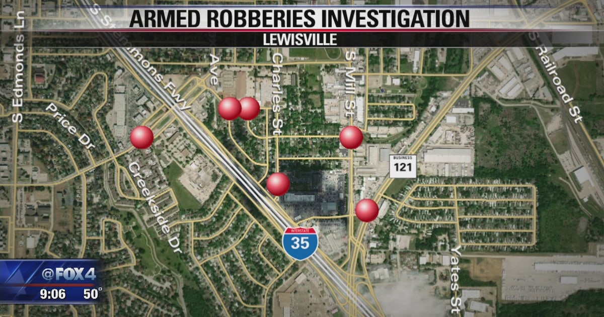 Lewisville police searching for serial armed robbers | FOX 4 Dallas ...