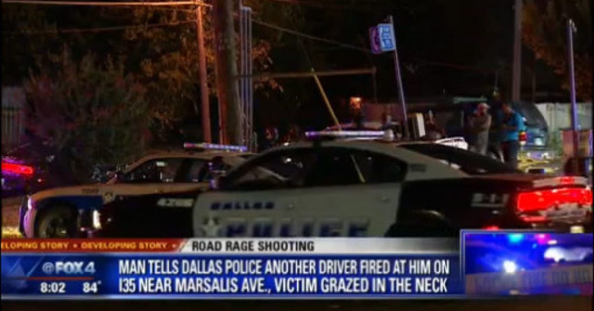Man grazed by bullet while driving in Dallas | FOX 4 Dallas-Fort Worth