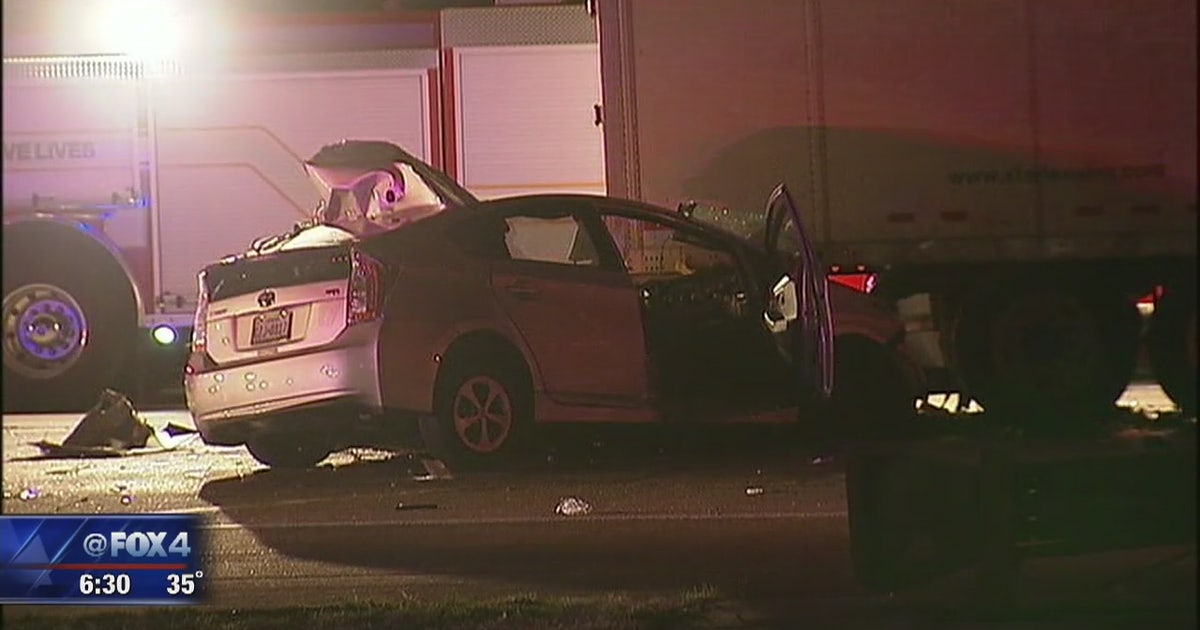 1 dead, 1 hurt after car slams into 18-wheeler in Plano | FOX 4 Dallas ...