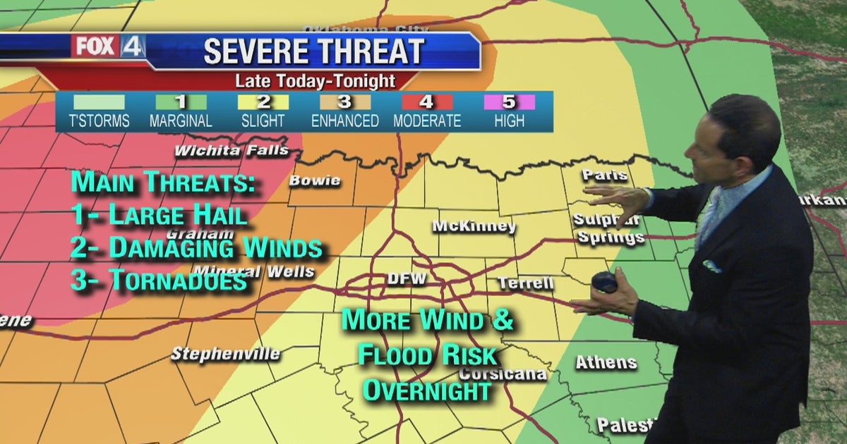 More severe weather expected for North Texas on Tuesday | FOX 4 Dallas ...