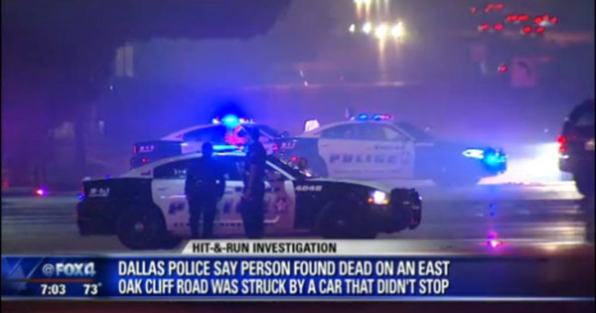 Dallas PD investigating hit-and-run crash in Oak Cliff | FOX 4 Dallas ...