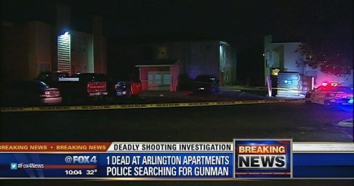 One dead in Arlington shooting; police searching for suspect | FOX 4 ...
