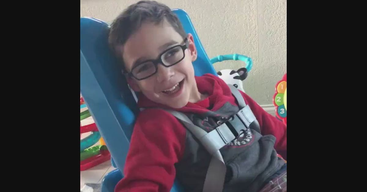 Boy with cerebral palsy surprises parents by reciting Pledge of ...