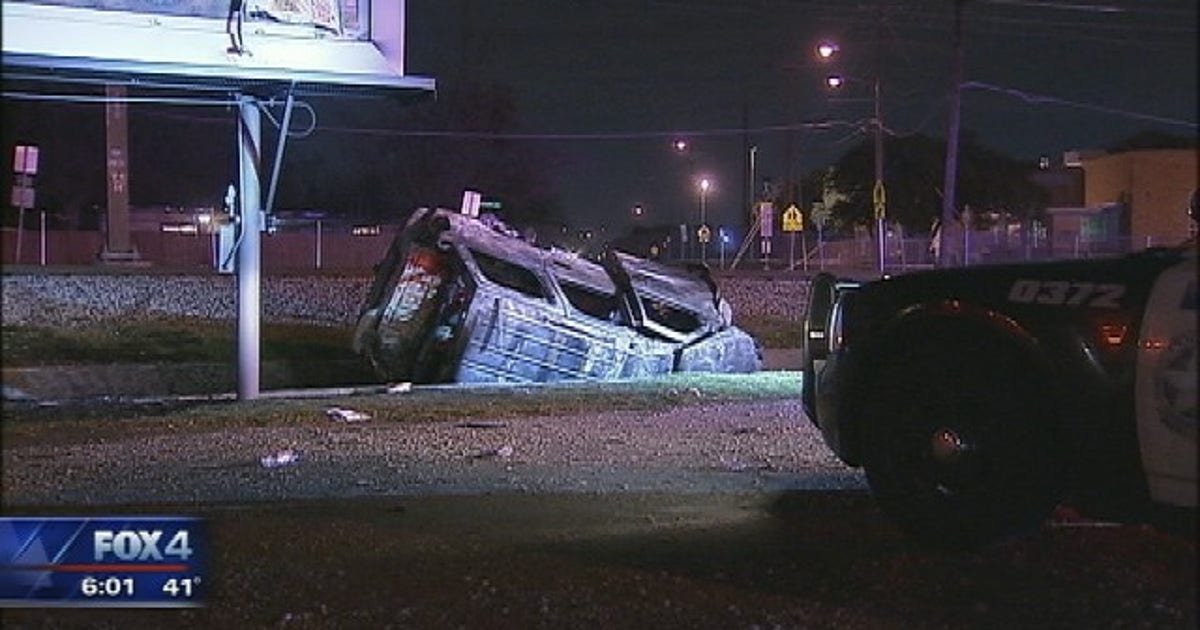 Children among those rescued after fiery DWI crash | FOX 4 Dallas-Fort ...