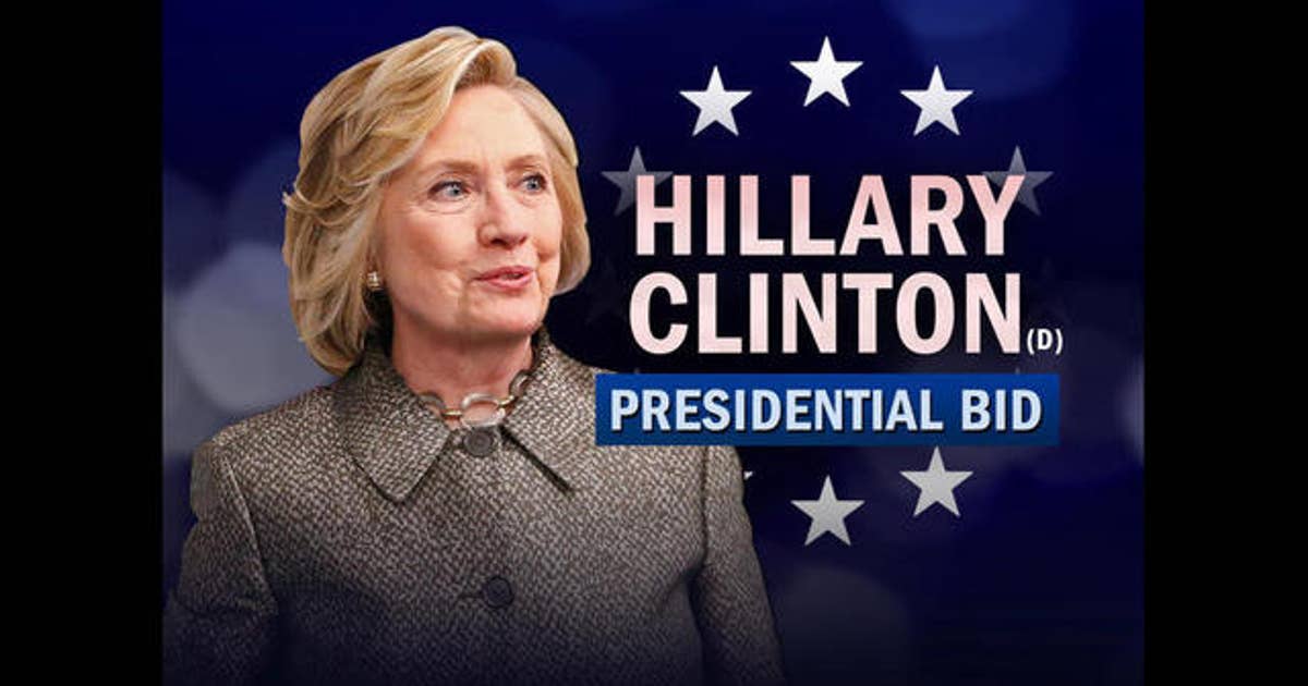 Hillary Running Second shot: Hillary Clinton running again for president | FOX 4 Dallas ...
