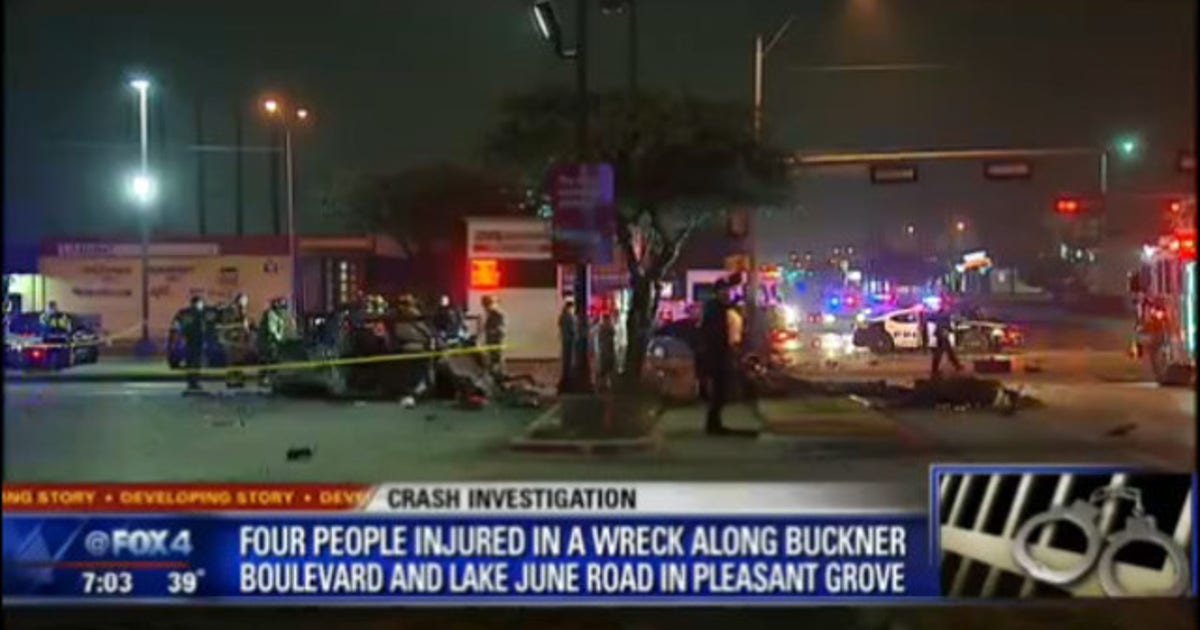 Mulitple injuries after crash in Pleasant Grove | FOX 4 Dallas-Fort Worth