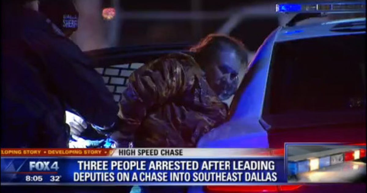 Three arrested after Dallas police chase | FOX 4 Dallas-Fort Worth