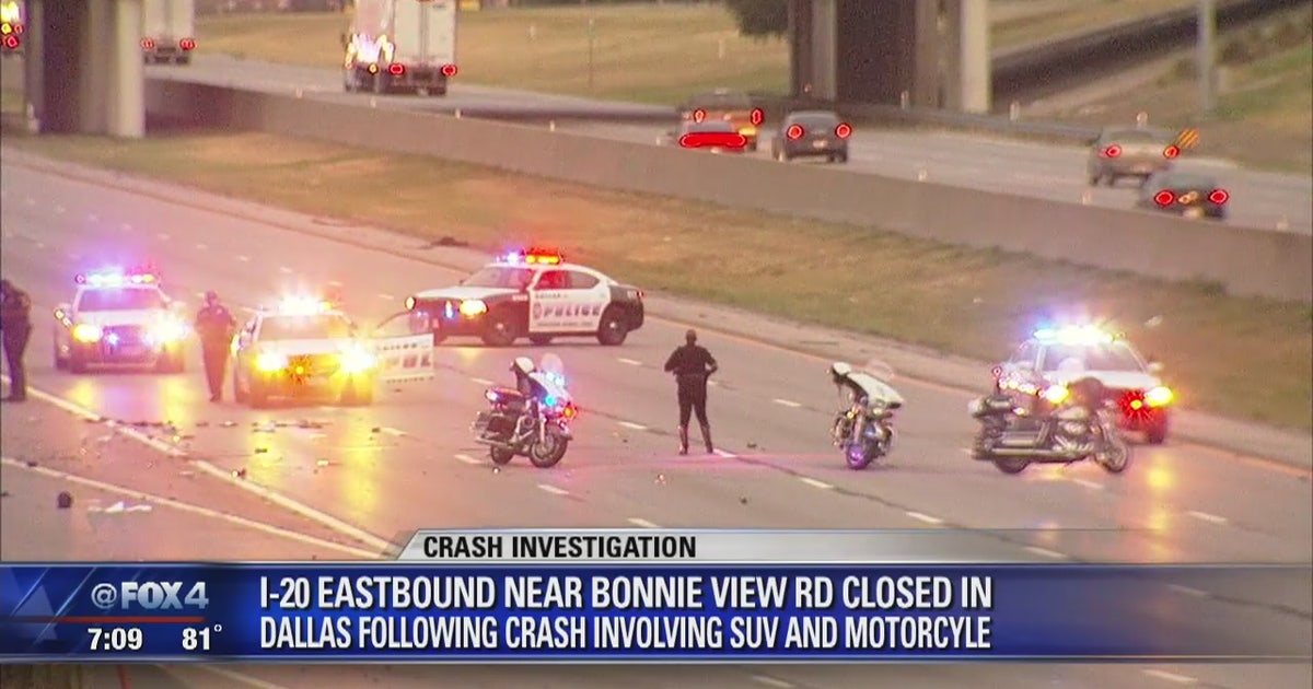 Dallas officer killed in motorcycle crash on Interstate 20 | FOX 4 ...