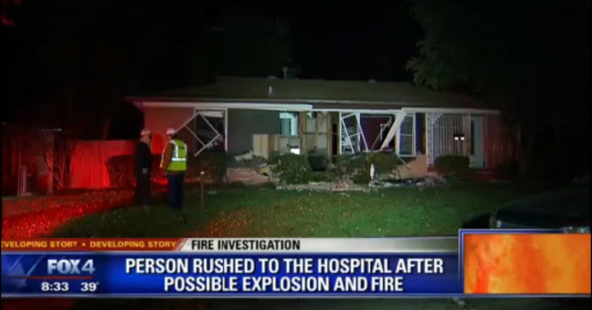 Gas explosion suspected of starting fire in Dallas | FOX 4 Dallas-Fort ...