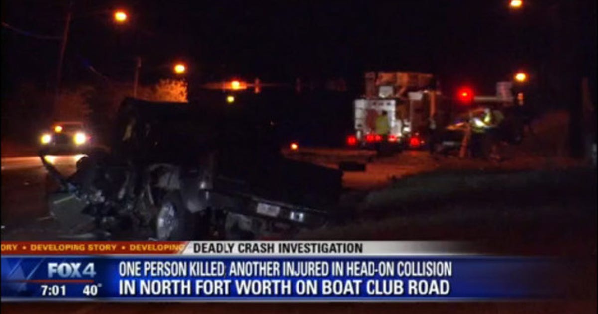 One dead, one injured in crash in Fort Worth | FOX 4 Dallas-Fort Worth