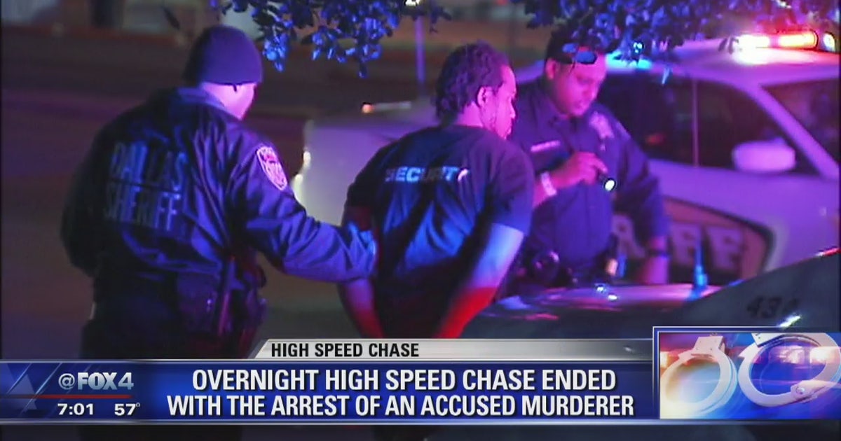 Accused murderer caught after high speed chase | FOX 4 Dallas-Fort Worth