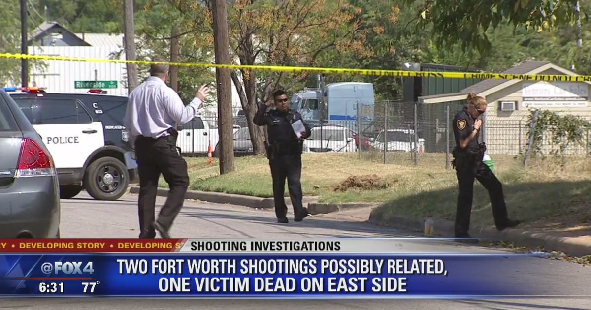 One dead, one injured after two shootings in Fort Worth | FOX 4 Dallas ...