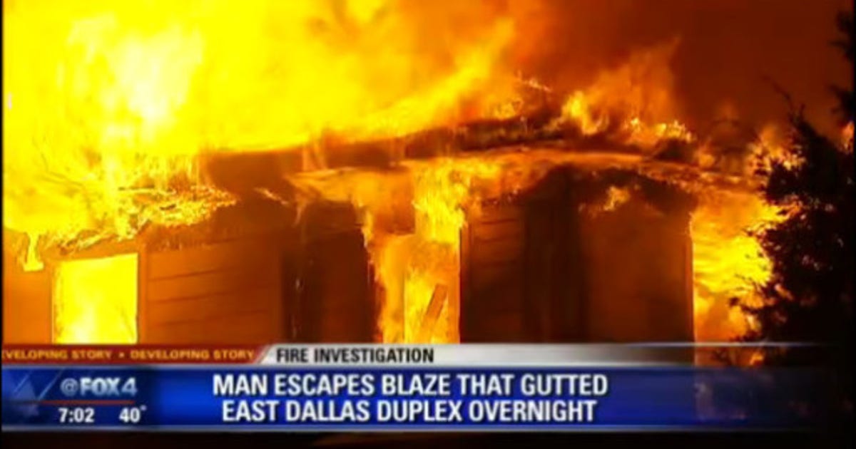 Fire destroys home in East Dallas | FOX 4 Dallas-Fort Worth