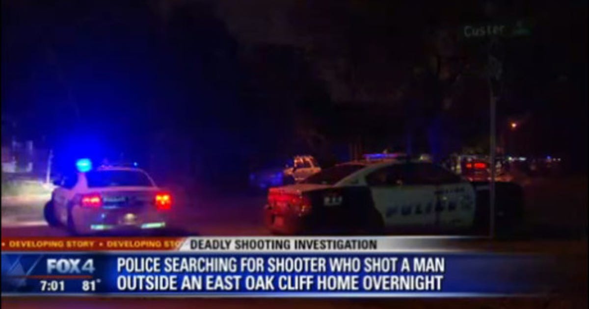 Police search for suspect after fatal shooting in Oak Cliff | FOX 4 ...
