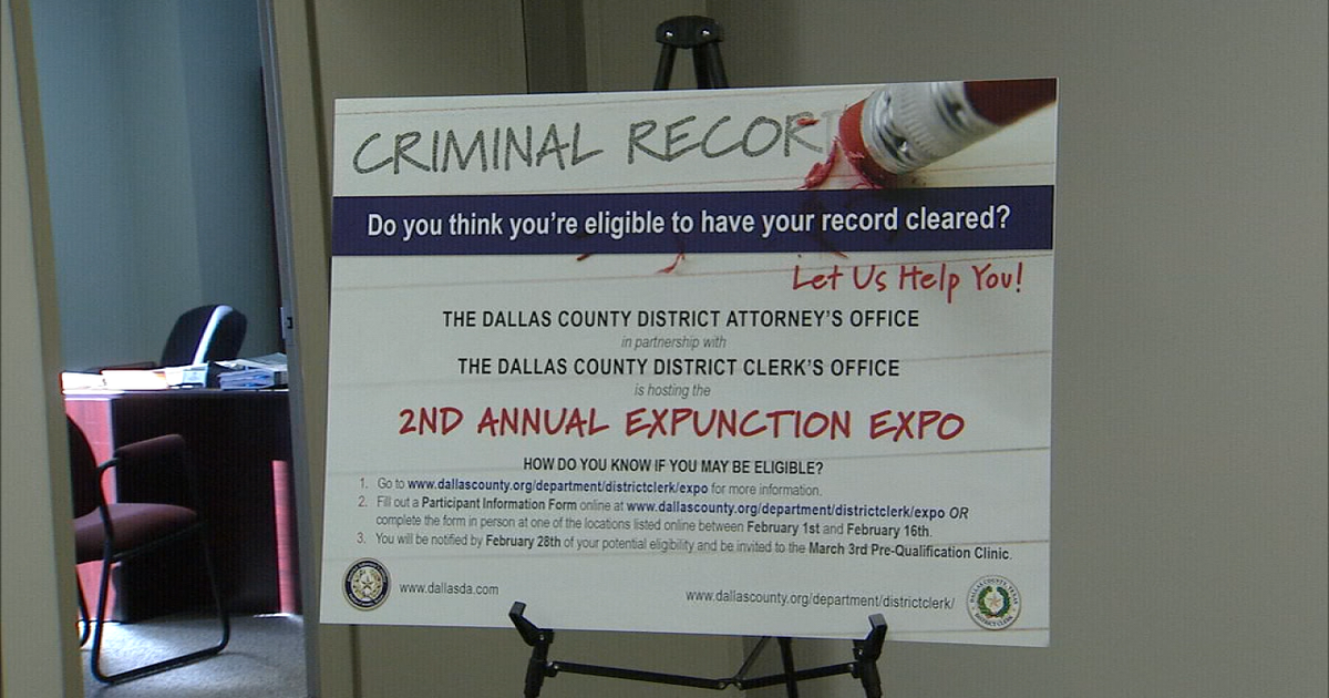 Dallas County holding second annual expunction expo | FOX 4 Dallas-Fort ...