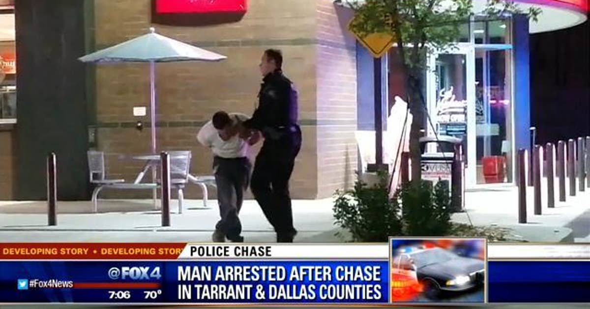Fort Worth police chase ends at Grand Prairie store | FOX 4 Dallas-Fort ...