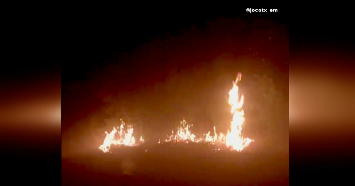 Four wildfires burning across North Texas on Tuesday | FOX 4 Dallas ...