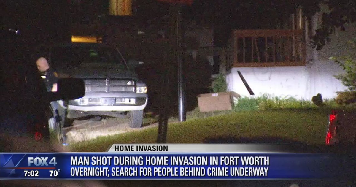 PD: Man shot during home invasion in Fort Worth | FOX 4 Dallas-Fort Worth