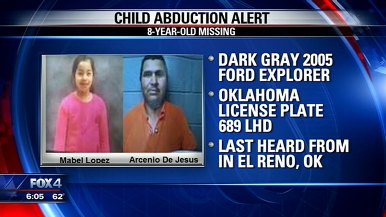 Amber Alert issued for missing Oklahoma girl