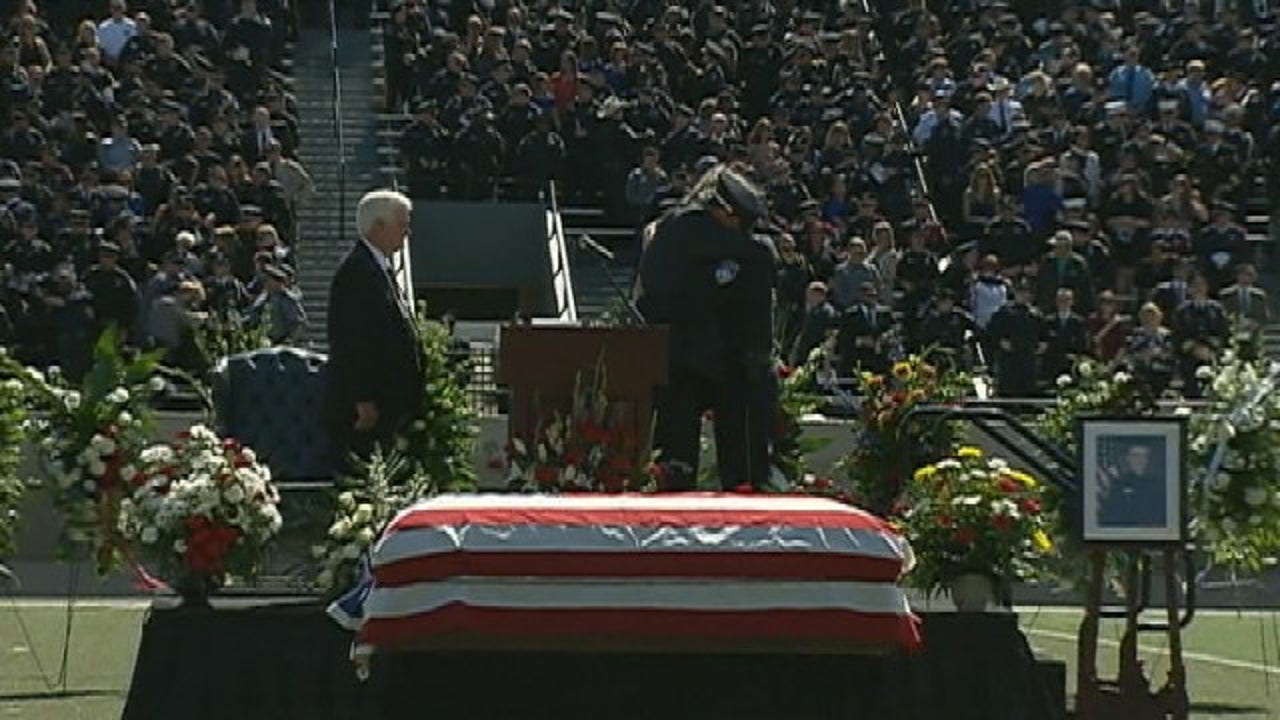 Euless Officer David Hofer Remembered At Memorial Service