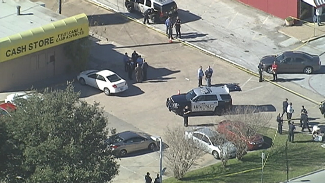 Irving PD shoots robbery suspect dead who took employee hostage