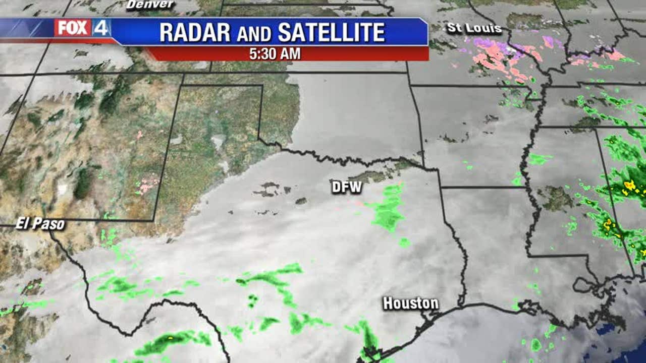 Freezing Drizzle For Some Fox 4 Dallas Fort Worth