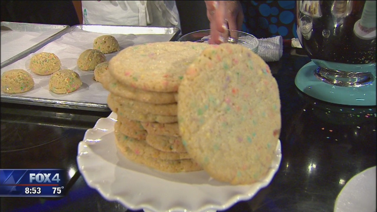 Confetti Snickerdoodle Cookies FOX 4 DallasFort Worth