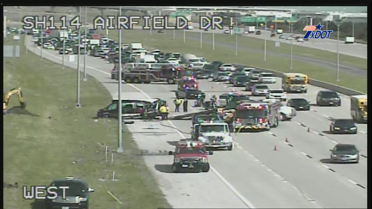 Several hurt in multivehicle crash on Hwy. 114 FOX 4 DallasFort Worth