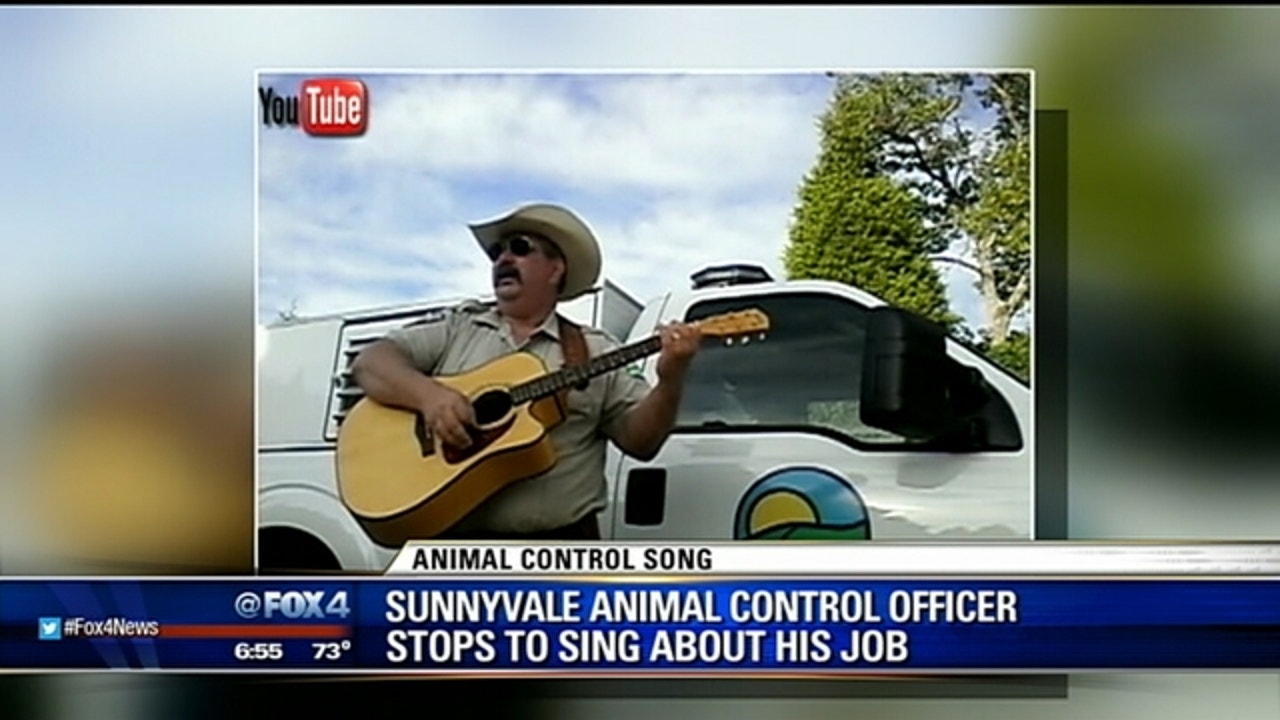 VIDEO: Sunnyvale officer sings about being the 'Critter Getter'