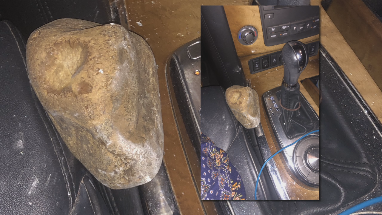 Police searching for whoever is throwing rocks at cars on Dallas North