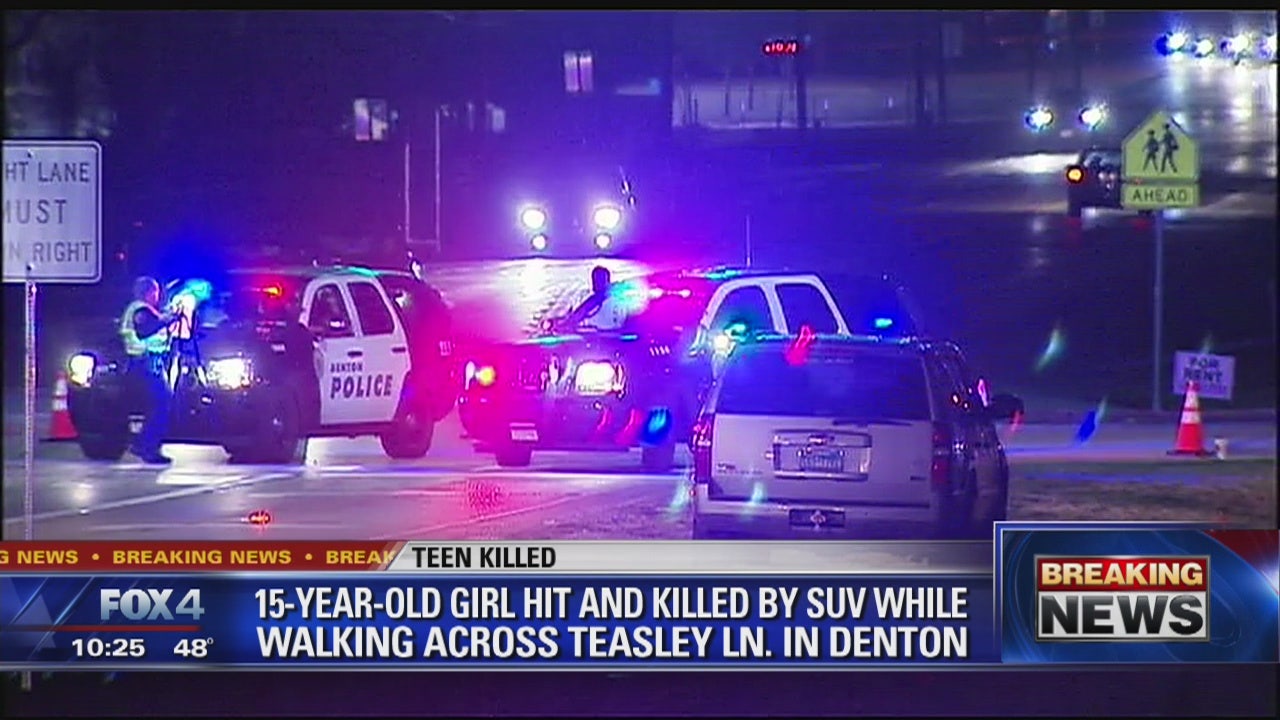 15-year-old Girl Hit by Car and Killed in Denton | FOX 4 Dallas-Fort Worth