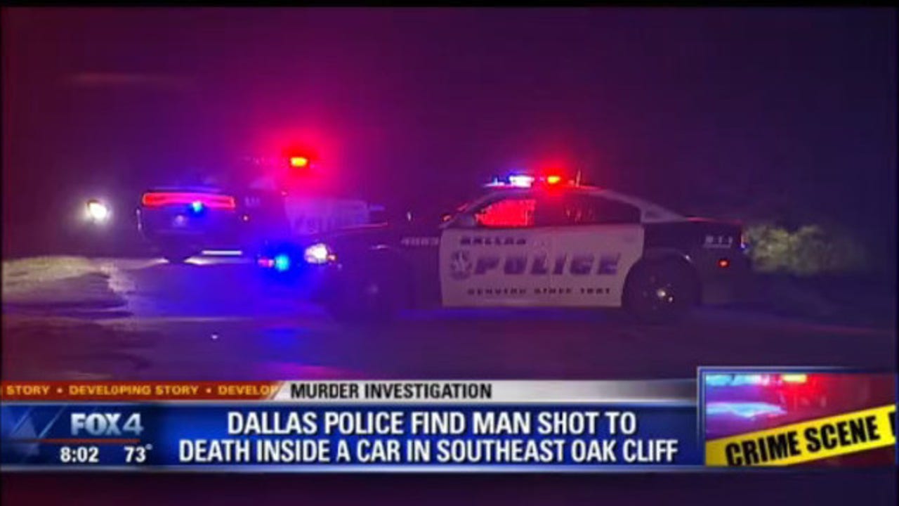 Man found shot to death in car in Oak Cliff FOX 4 DallasFort Worth