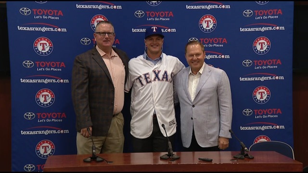 Sources: Rangers reach agreements with top draft picks Josh Jung of Texas  Tech, Davis Wendzel of Baylor