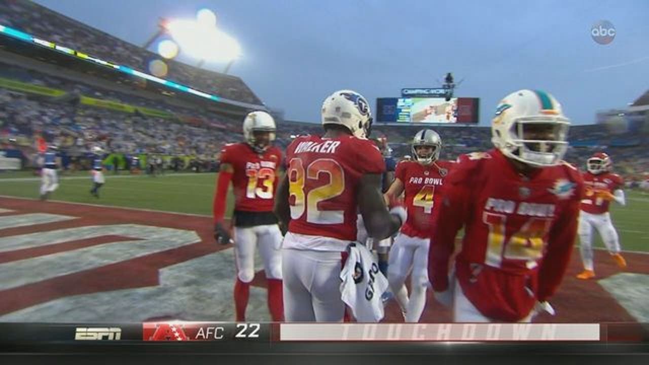 Carr, Walker, Miller help AFC rally to win Pro Bowl 24-23