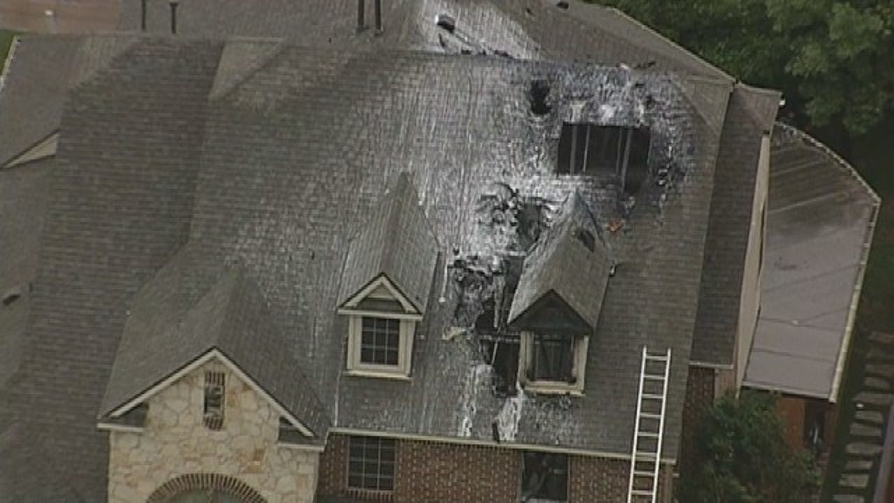 Lightning could be cause of Frisco house fire