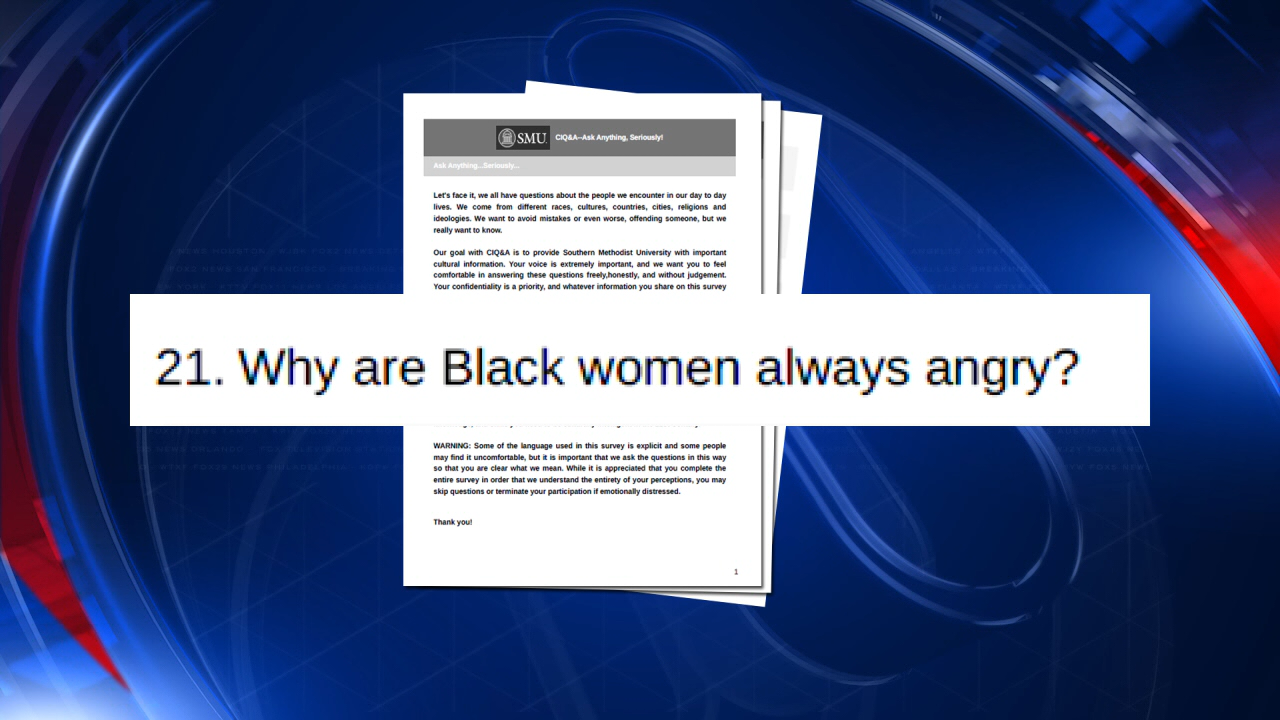Race questions in SMU survey raise questions about school ...