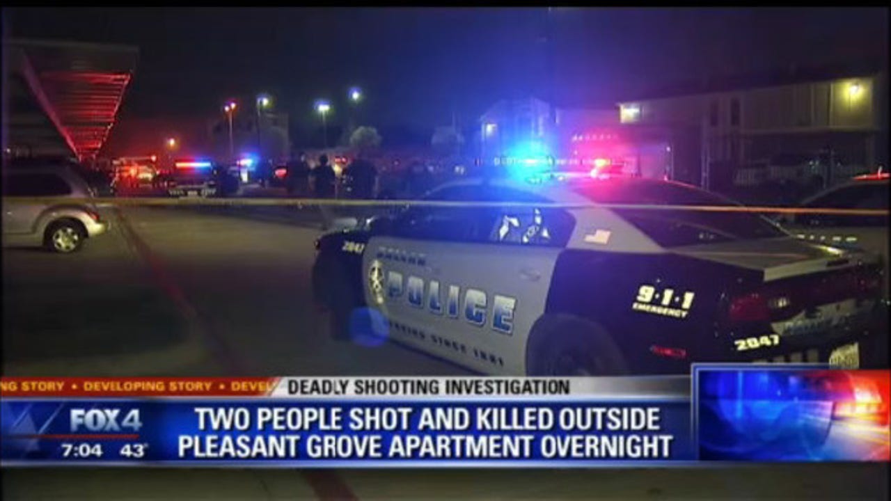 2 males shot and killed outside Dallas apartment complex