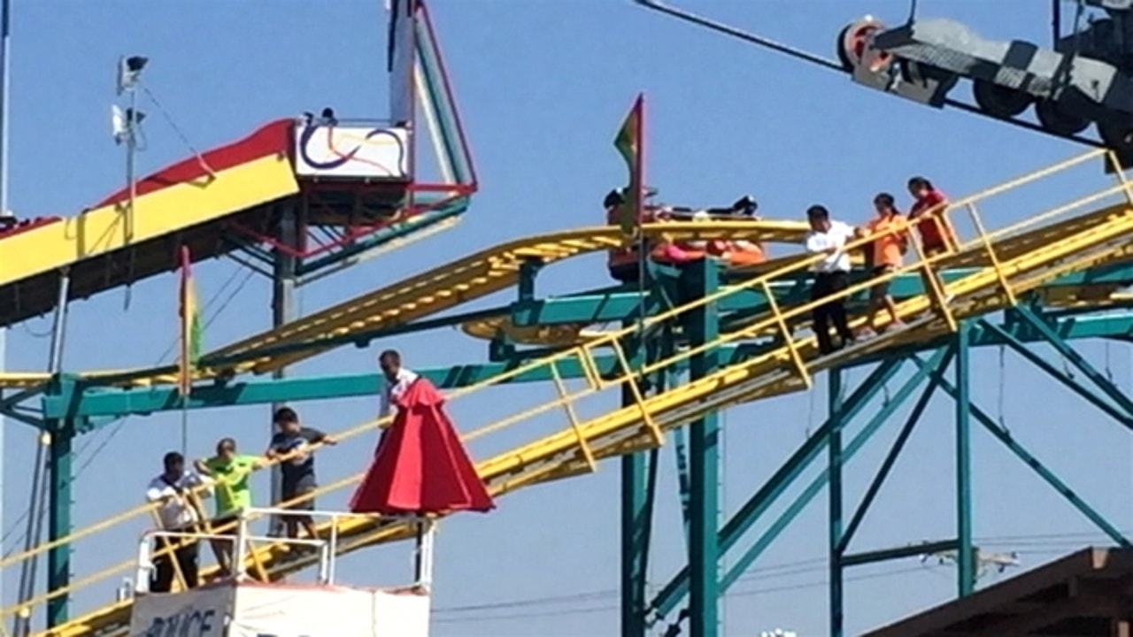 Wheel flies off State Fair ride injuring worker