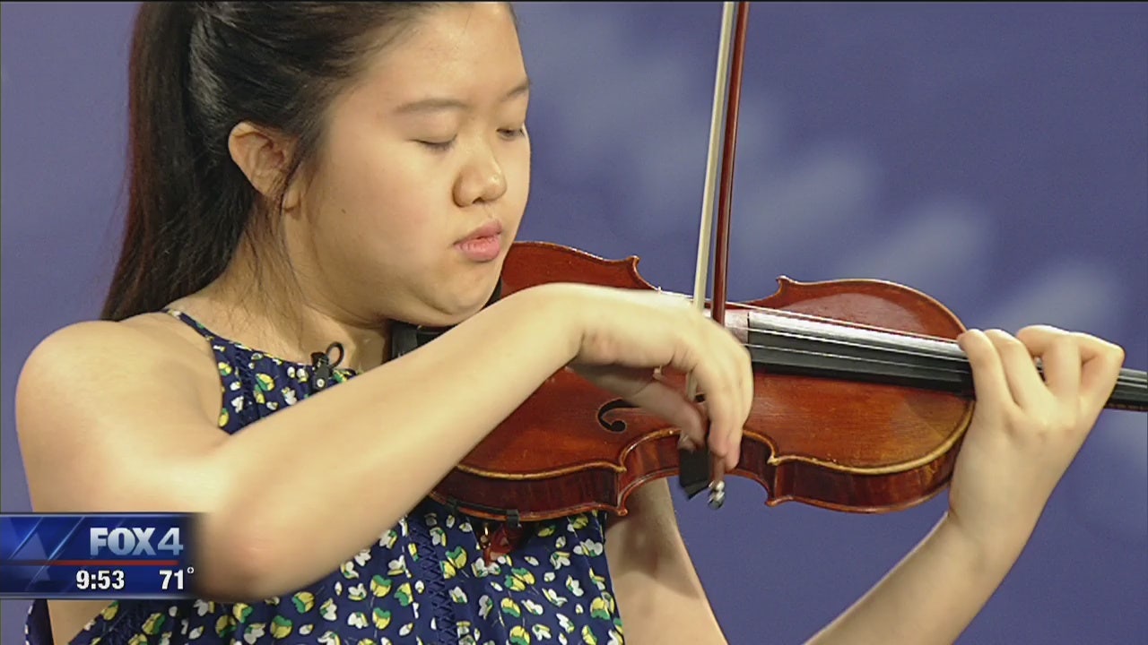 Young violinist joins Dallas Symphony Orchestra FOX 4 DallasFort Worth