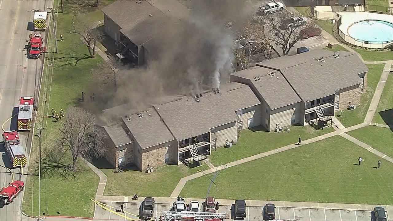 Dozens displaced after Grand Prairie apartment fire FOX 4 DallasFort